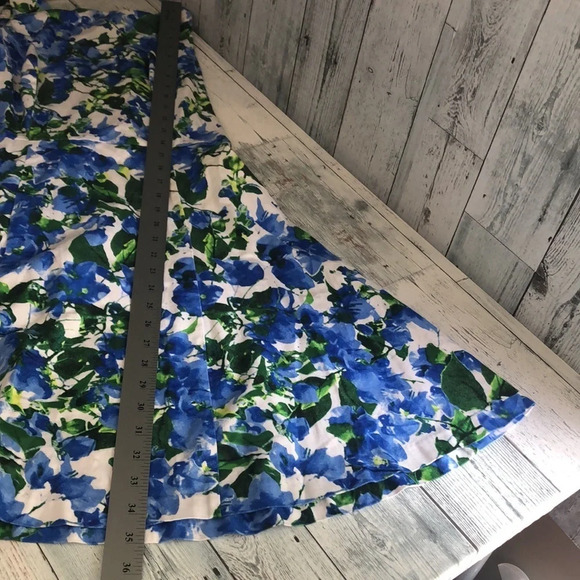 Milly for Design Nation Fit and Flare Floral Dress 8 - Picture 9 of 11